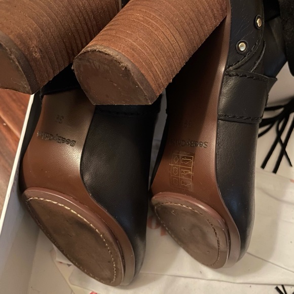 SeeByChloe Slouchy Wrap Boots - Picture 8 of 13